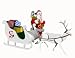 Santa, Sleigh and Reindeer Woodworking Plan Set