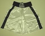 Cassius Clay Muhammad Ali Signed Boxing Trunks Steiner