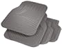 Rubber Queen Format Floor Mat - Gray, Model #7075