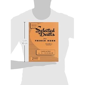 Selected Duets for French Horn: Volume 2 - Advanced (Rubank Educational Library)