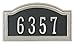 Distinctions Hillman Group 843267 Address Plaque, Brushed Nickel Number