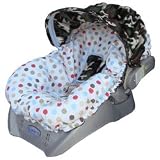 Cocoa Sky Dot Infant Car Seat Cover