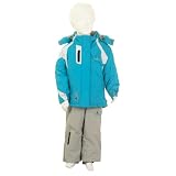 Peak Mountain - Ensemble de ski fille 3/8 ans FINGA-turquoise-6 ans