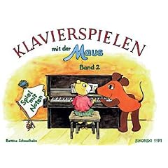 Klavierspielen mit der Maus Band 2 mit Bleistift - Spiel mit Noten - die Fortsetzung der kindgerechten Klavierschule f�r Einzel- und Gruppenunterricht ab 6 Jahren - Noten/sheet music