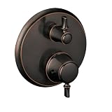 Hansgrohe 04221920 C Thermostatic Trim with Volume Control and Diverter