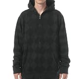 Sweater Hooded Zip Men Hurley Begley Zip Hood black XL
