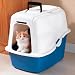 Petmate High Back Cat Litter Pan with Microban (Jumbo, 21 Inch L x 17 Inch W x 10 Inch H)