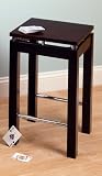 Winsome Wood 92724 Linea Bar Stool, Chrome