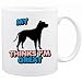 New  My American Pit Bull Terrier Thinks I Am Great  Mug Dog