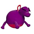 "Dandy Dog" Hopper Ball - Purple