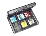 Assecure 3DS game card case 24 (Black) 24 in 1 box for 3DS/DSi/XL/DS
