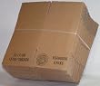 25 Brown Corrugated Cardboard Shipping Boxes 6"x6"x6"