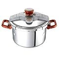Tefal P41107 Tefal P41107 Jamie Oliver Schnellkochtopf J.O. CLIPSO CONTROL MODULO 22 cm, 6 l mit Vitaminkorb (terra) ETM Sehr GUT 01/2009