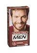 Just for Men Brush in Color Gel, Mustache & Beard, Medium Brown M-35, 1 kit, (Pack of 3)
