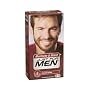Just for Men Brush in Color Gel, Mustache & Beard, Medium Brown M-35, 1 kit, (Case of 3)