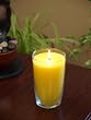 Filled Candle in Carmona Jar- Tropical Pineapple Scent, 19oz