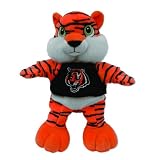 Pack of 2 NFL Cincinnati Bengals Plush Mascot Beanie Figures 8"