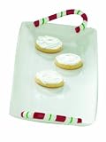 Tag Candy Cane Rectangular Platter