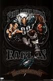 Philadelphia Eagles Runningback Sports Poster 22x34" Print