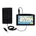 Solar Powered Rechargeable External Battery Pocket Charger for the Maylong FD-420 GPS For Dummies - uses Gomadic TipExchange Technology