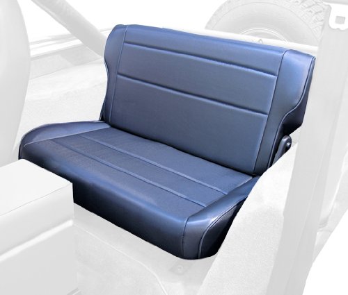 Rugged Ridge 13462.01 Black Fold and Tumble Rear Seat