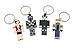 EnderToys Keychain Bundle Set, 4 Pieces, Herobrine Series
