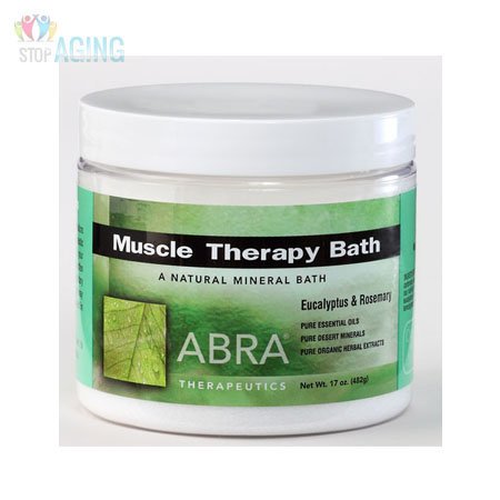 Abra Therapeutics Muscle Therapy Bath Eucalyptus & Rosemary -- 17 oz