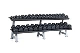 Hampton 2.5 lb to 50 lb 16 Pair Dura-Bell Dumbbell Club Pack With Rack