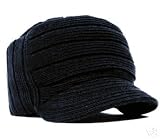 Black Commando Beanie Hat Cap Cadet