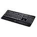 Logitech K800 Wireless Illuminated Keyboard (deutsches Tastaturlayout, QWERTZ)