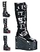 Spiked Goth KISS Inspired High Platform Boot - 11