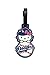MLB Los Angeles Dodgers Hello Kitty Cut Out Bag Tag