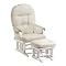 Restore and Restyle Glider and Ottoman in White