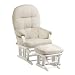 Restore and Restyle Glider and Ottoman in White