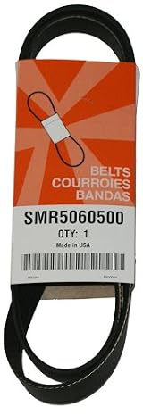 PARTSMART SMR5060500 Serpentine Belt, 6 rib, 50.0