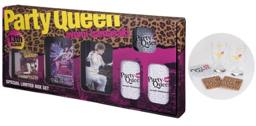 『Party Queen』SPECIAL LIMITED BOX SET【CD+DVD+DVD】+【LIVE DVD 2枚組】+【ハーフ・パイント・グラス、コルクコースター】 浜崎あゆみ