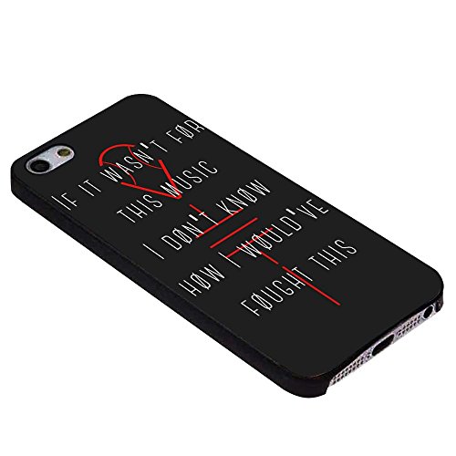 Twenty One Pilots Lane Boy Lyrics for Iphone Case (iPhone 6S black)