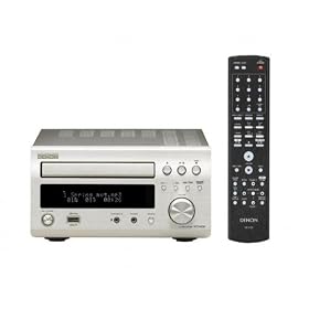 Denon DM38 DAB Hi-Fi System in Silver