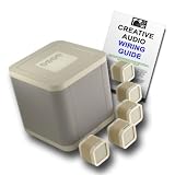 Mission M-CUBE 5.1 speaker package (Ivory finish) - five 90mm cubes and a 250 watt sub! + Creative Audio Wiring Guide. 2 Year Guarantee.