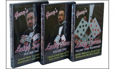 Lucky 7's with Gerry Griffin, 3 DVD Set - Great Card Magic Tricks
