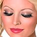 Eyelashes with Black Crystals Adult