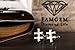 Famgem Men's Cufflinks Nerd - Game Funny French Cuff Links for Mens - Personalized Wedding Groomsmans Christmas Gift / with a Free Gunny Bag- Novelty Jewelry- Fantastic Geek Collection- Puzzle Piece