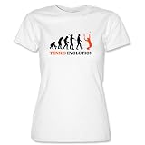 TENNIS EVOLUTION- Weiss - WOMEN T-SHIRT by Jayess Gr. L