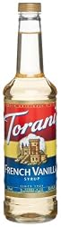 Torani Syrup, French Vanilla, 25.4-Ounce Bottles (Pack of 3)