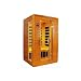 LifeSmart Infrared 2 Person Home Sauna w/Carbon Heater