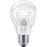 Produkt-Bild: Philips 25226225 EcoClassic 30 E27 A60 Brilliantes Halogenlicht 105W in Gl&uuml;hlampenform, klar