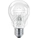 Philips 25226225 EcoClassic 30 E27 A60 Brilliantes Halogenlicht 105W in Gl&uuml;hlampenform, klar