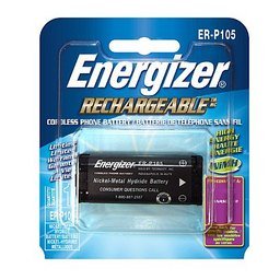 Energizer Nickel-Metal Hydride Cordless Phone Battery For Panasonic KX-TG5777