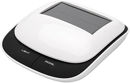 Solar Power Air Purifier - Polysilicon Solar Panel, Built-in Battery 600mAh, Active Carbon HEPA, Ozone Disinfection