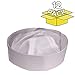 Adult Size White Sailor Cap Hat - 12 Pack